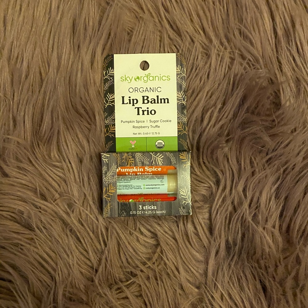 Sky Organics Lip Balm Trio